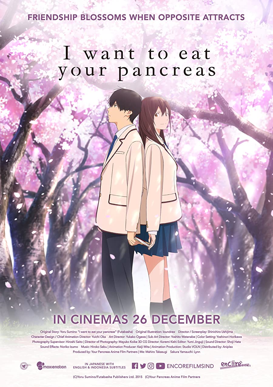 دانلود فیلم I Want to Eat Your Pancreas 2018