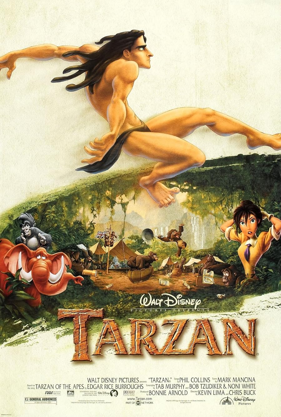 دانلود فیلم Tarzan 1999